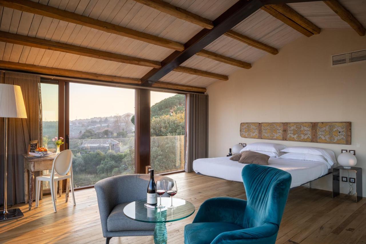 Monaci Delle Terre Nere Hotell Zafferana Etnea Exteriör bild