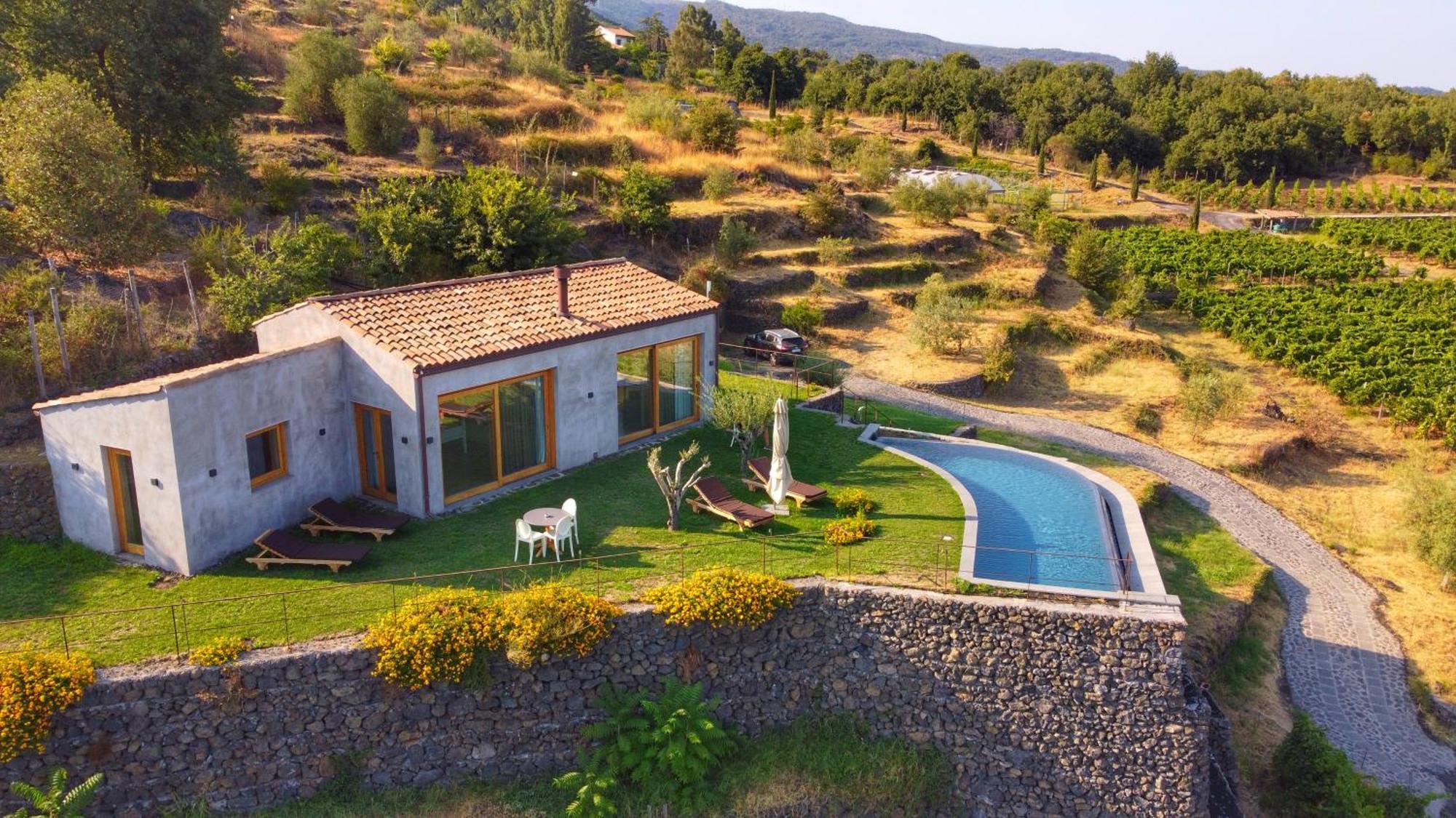 Monaci Delle Terre Nere Hotell Zafferana Etnea Exteriör bild