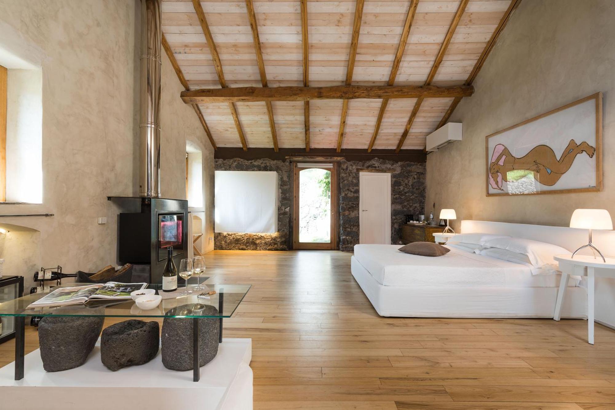 Monaci Delle Terre Nere Hotell Zafferana Etnea Exteriör bild